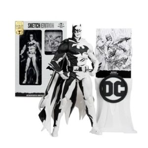 DC Multiverse Batman Hush Sketch Gold Label 7-Inch Scale Action Figure -  EXCLUSIVE - FREE UK SHIPPING