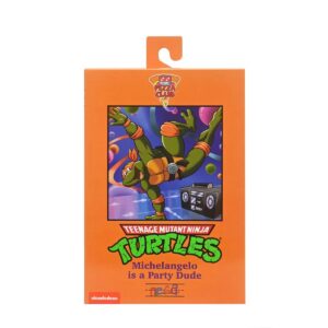 NECA Teenage Mutant Ninja Turtles Ultimate Michelangelo 7" Action Figure (Pizza Club) - Free Uk shipping