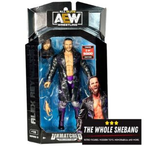 AEW Unmatched Series 9 Alex Reynolds Action Figure (chase) - FREE UK SHIPPING