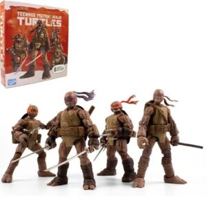 Teenage Mutant Ninja Turtles BST AXN IDW Undead Turtle 5-Inch Action Figure 4-Pack- FREE UK SHIPPING