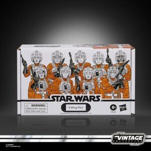 Star Wars The Vintage Collection X-Wing Pilot 3 3/4-Inch Action Figures 4-Pack - FREE UK SHIPPING