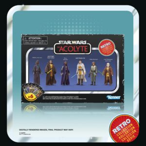 Star Wars Retro Collection Star Wars: The Acolyte Figure Multipack - FREE UK SHIPPING