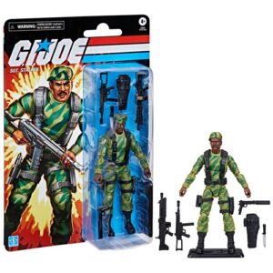 G.I. Joe Classified Series Retro Cardback Sgt. Stalker 6-Inch Action Figure - FREE UK SHIPPING