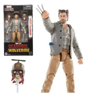 Deadpool & Wolverine Marvel Legends Headpool with Logan 6-Inch Action Figure - FREE UK SHIPPING