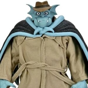 neca gargoyles detective broadway silver falcon with closed wings 7 inch scale action figure - Free Uk shipping