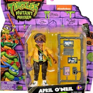Teenage Mutant Ninja Turtles Mutant Mayhem April O'neil Wave 2 Figure - FREE UK SHIPPING