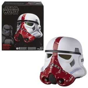 Star Wars Black Series The Mandalorian Incinerator Stormtrooper Electronic Voice-Changer Helmet Prop Replica - FREE UK SHIPPING