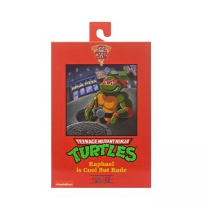 NECA Teenage Mutant Ninja Turtles Ultimate Raphael 7" Scale Action Figure (Pizza Club) - Free Uk shipping
