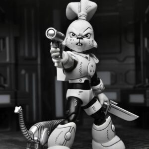 NECA TMNT USAGI YOJIMBO SPACE USAGI YOJIMBO B&W 7” SCALE ACTION FIGURE - Free Uk shipping