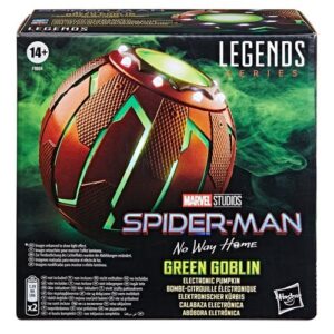 Spider-Man: No Way Home Marvel Legends Series Green Goblin Electronic Pumpkin Prop Replica - FREE UK SHIPPING