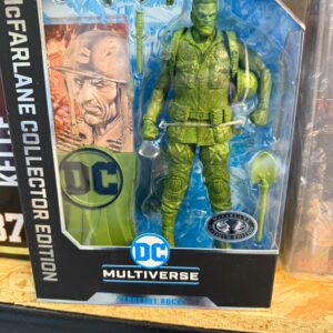 DC McFarlane Collector Edition Wave 5 Sergeant Rock 7-Inch Scale Action Figure - FREE UK SHIPPING (PLATINUM VERSION)