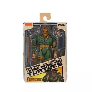 NECA Teenage Mutant Ninja Turtles Mirage Comics Rat King 7" Scale Action Figure - Free Uk shipping ** PRE ORDER DUE FEB 2025*