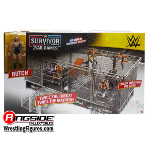 War Games w/ Pete Dunne (Butch) Figure WWE Ring Playset - FREE UK SHIPPING