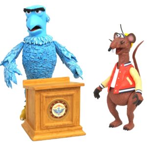 Muppets Best Of Series SAM THE EAGLE & RIZZO THE RAT - FREE UK SHIPPING