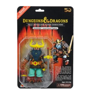 NECA Dungeons & Dragons - 50th Anniversary Elkhorn 7" Scale Figure on Blister Card  - Free UK Shipping