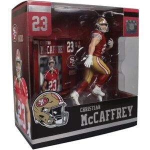 NFL SportsPicks 2024 Wave 2 San Francisco 49ers Christian McCaffrey 7-Inch Scale Posed Figure - FREE UK Shipping