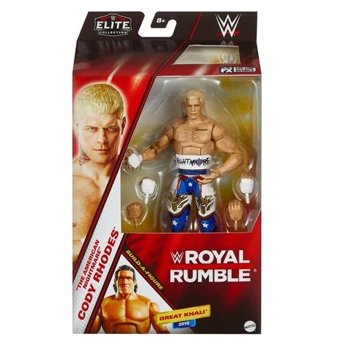 WWE 2025 Royal Rumble Cody Rhodes Elite Action Figure US IMPORTS Free