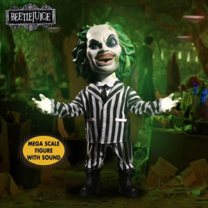 Mezco Beetlejuice Mega Scale 15" Figure with Sound - FREE UK SHIPPING