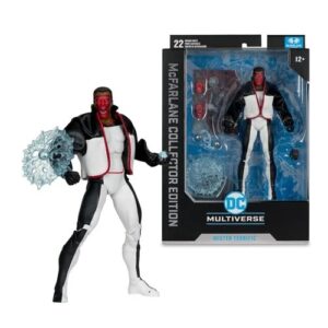 DC McFarlane Collector Edition Wave 8 Mr. Terrific JSA 7-Inch Scale Action Figure #27 - FREE UK SHIPPING