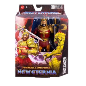 Masters of the Universe Masterverse New Eternia King Randor Action Figure - FREE UK SHIPPING *Stock Arriving 7th May*