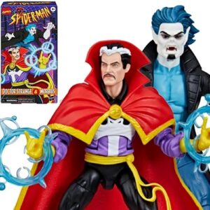 Spider-Man: The Animated Series Marvel Legends Doctor Strange & Morbius 6-Inch Action Figures - FREE UK SHIPPING