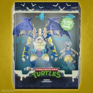 Teenage Mutant Ninja Turtles Ultimates Wingnut and Screwloose (Glow in the Dark) 7-Inch Action Figure - Super 7 - Free UK shipping