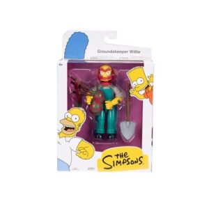 The Simpsons 5-Inch Wave 1 Groundskeeper Willie Action Figure - FREE UK SHIPPING