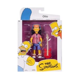 The Simpsons 5-Inch Wave 1 Otto Action Figure - FREE UK SHIPPING