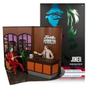 DC Multiverse Joker Movie Live with Murray Franklin Deluxe Collector Set with 7" Action Figure 2-Pack - FREE UK SHIPPING