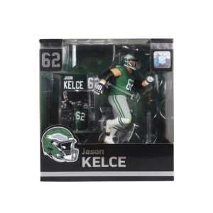 NFL SportsPicks 2024 Wave 1 Philadelphia Eagles Jason Kelce 7-Inch Scale Posed Figure - FREE UK Shipping