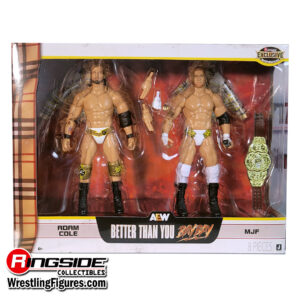 Better Than You Bay Bay (MJF & Adam Cole) - AEW Ringside Exclusive 2-Pack - FREE UK SHIPPING
