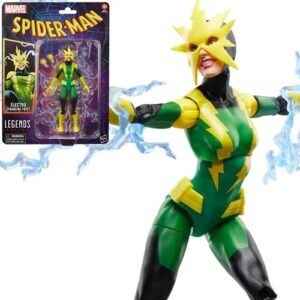 Spider-Man Marvel Legends Electro (Francine Frye) 6-Inch Action Figure  - FREE UK SHIPPING