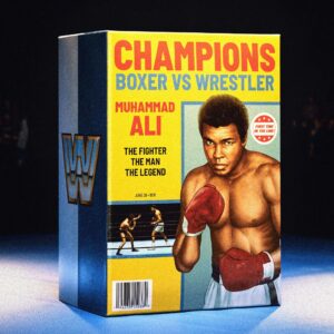 WWE Ultimate Edition Muhammad Ali Action Figure Set - Free UK shipping