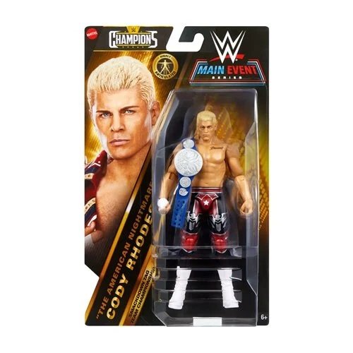 WWE Champions 2024 Wave 4 Cody Rhodes Action Figure US Imports FREE