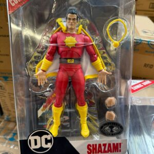 DC Page Punchers Wave 7 Shazam Platinum Edition 7-Inch Scale Action Figure with Comic - FREE UK SHIPPING
