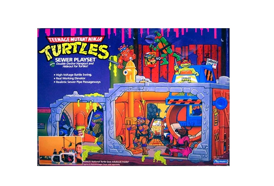 Teenage Mutant Ninja Turtles Classic Sewer Lair Playset RE ISSUE FREE UK SHIPPING PRE ORDER DUE JUNE