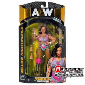 AEW Unrivaled 17 Willow Nightingale Wrestling Action Figure - FREE UK SHIPPING