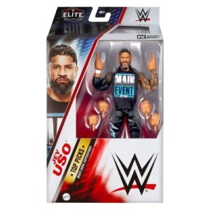 WWE Elite Top Picks 2025 Wave 1 Jey Uso Action Figure US Imports - Free UK shipping
