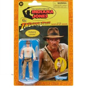 Indiana Jones Retro Collection Indiana Jones (Temple of Doom) 3 3/4-Inch Action Figure - FREE UK SHIPPING