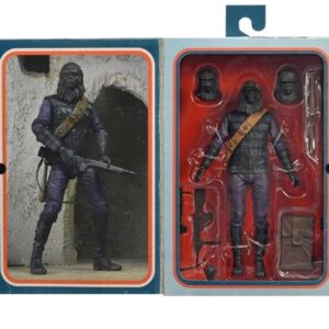 NECA PLANET OF THE APES GORILLA SOLDIER ULTIMATE 7” SCALE ACTION FIGURE - Free Uk shipping **Pre Order May*