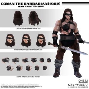 Conan The Barbarian (1982): War Paint Edition One:12 Collection Action Figure - FREE UK SHIPPING **PRE ORDER DUE DECEMBER*