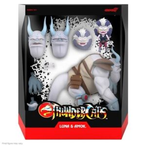 ThunderCats Ultimates Luna and Amok 7-Inch Scale Action Figures - Super 7 - Free UK shipping