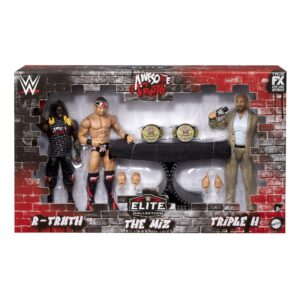 WWE Elite Collection Awesome Truth 3-Pack Walmart Exclusive - FREE UK SHIPPING *Pre Order Due August*