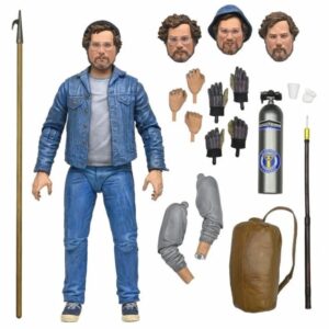 NECA Jaws 50th Anniversary Ultimate Matt Hooper ( Amity Arrival ) Action Figure - Free Uk Shipping *Pre Order June*