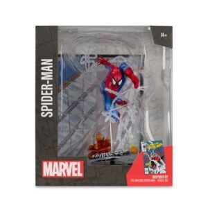 Marvel Wave 3 Spider-Man 1:10 Scale Posed Figure with Scene - FREE UK SHIPPING