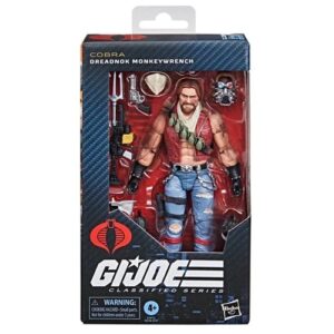 G.I. Joe Classified Series Dreadnok Monkeywrench 6-Inch Action Figure - FREE UK SHIPPING **PRE ORDER DUE OCTOBER*