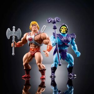 Masters of the Universe Origins Retro Punching He-Man and Skeletor 80th Anniversary Figures - FREE UK SHIPPING *PRE ORDER DUE JULY*