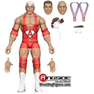 Kurt Angle (with Wig) WWE Defining Moments Ringside Exclusive Action figure - FREE UK SHIPPING *PRE ORDER DUE OCT*