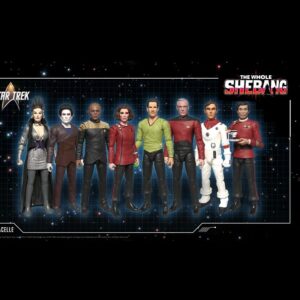 Star Trek Action Figures Wave 1 Set of 8 - FREE UK SHIPPING **PRE ORDER DUE SEPT*