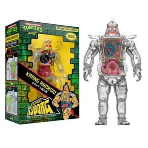 Teenage Mutant Ninja Turtles Krang Android Body (Clear) Super Cyborg Vinyl Figure - FREE UK SHIPPING